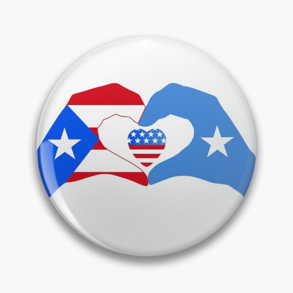 Artikelvorschau, Wir Herzen Puerto Rico & Somalia & USA Patriot Flag Series entworfen und verkauft von Carbon-Fibre Media.