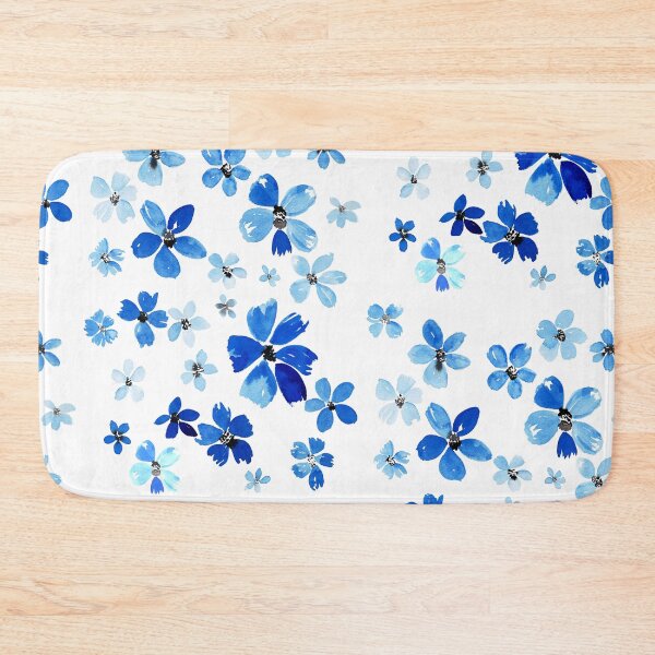 Item preview, Classic Blue Daisy Flowers designed and sold by Vivir Creatividad.