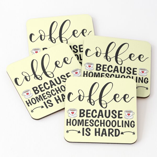 Item preview, Coffee Because Homeschooling Is Hard designed and sold by kamrankhan.