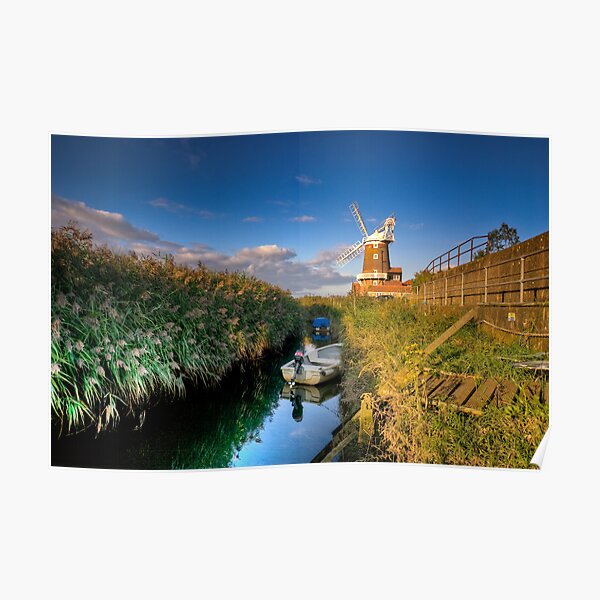 Cley Windmill Poster