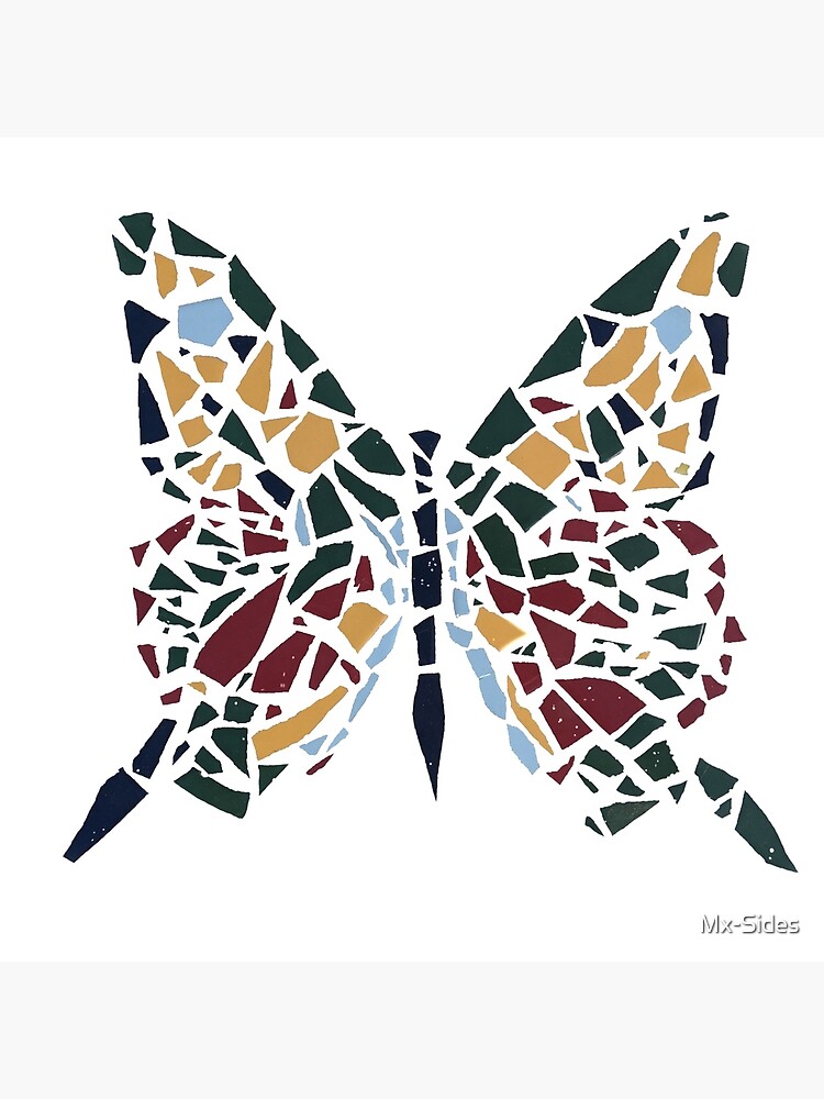 Mosaic Butterfly Print Leggings