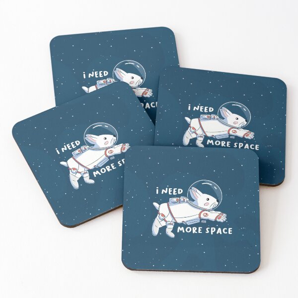 Item preview, I Need More Space | Bunny Astronaut  designed and sold by joabit-draws.