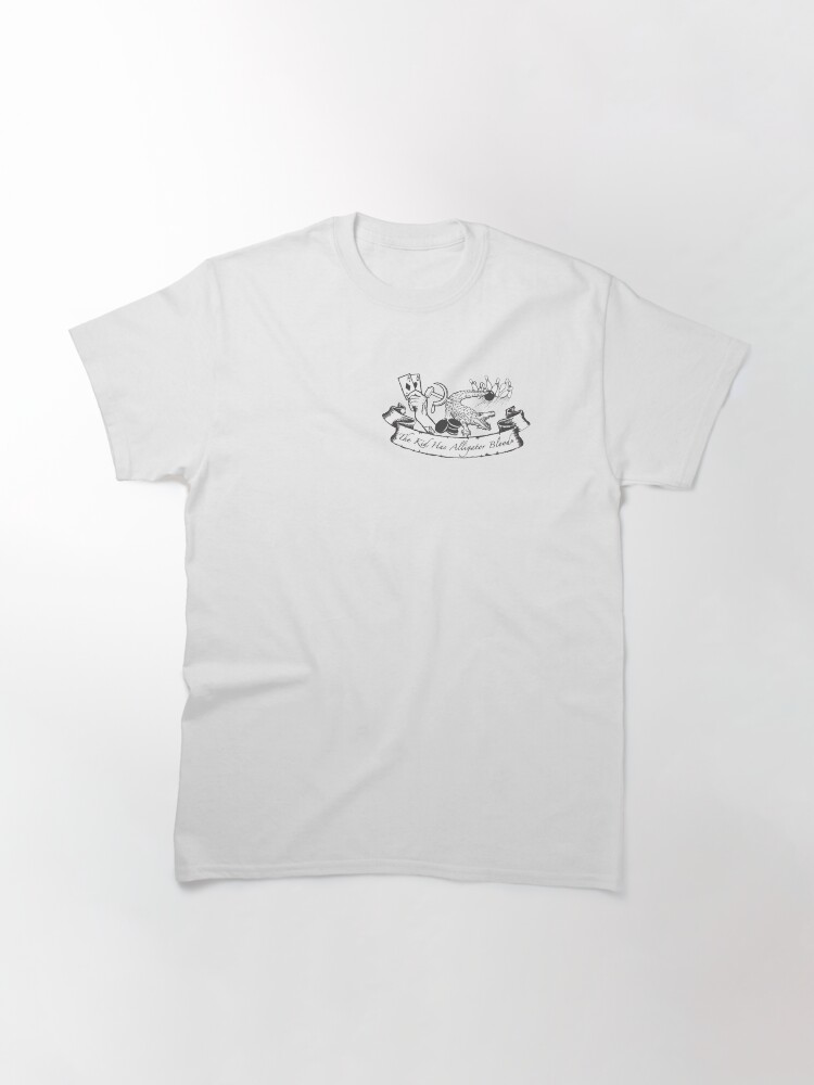 Thumbnail 3 of 7, Classic T-Shirt, Alligator Blood designed and sold by DannyDigital.