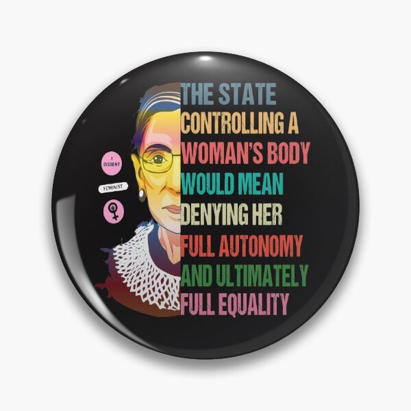 Item preview, My Body My Choice: Ruth Bader Ginsburg Pro Choice Feminist T-Shirt designed and sold by TrustedNomads.