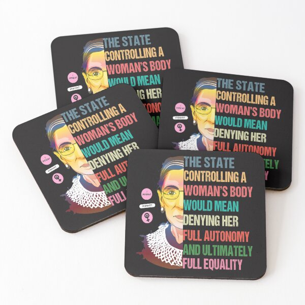 Item preview, Mi cuerpo, mi elección: camiseta feminista a favor de la libertad de elección de Ruth Bader Ginsburg designed and sold by TrustedNomads.