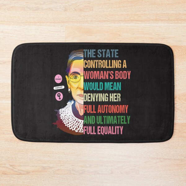 Item preview, My Body My Choice: Ruth Bader Ginsburg Pro Choice Feminist T-Shirt designed and sold by TrustedNomads.