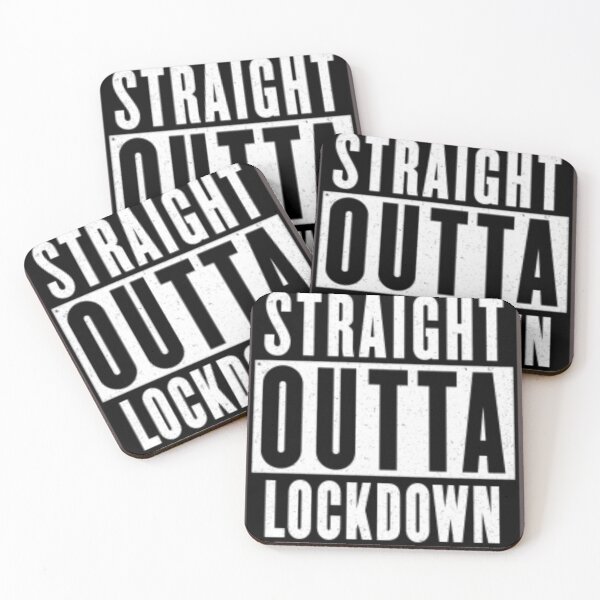 Aperçu de l'œuvre Straight Outta Lockdown créée et vendue par -JustJames-.