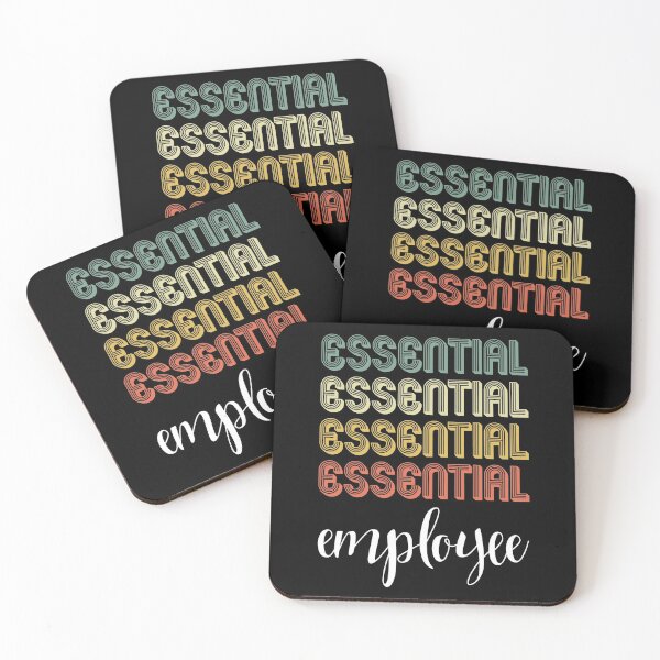 Item preview, Essential Employee - Retro designed and sold by kamrankhan.