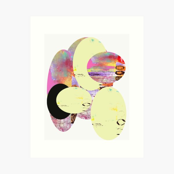 CIRCULAR DAYS Art Print