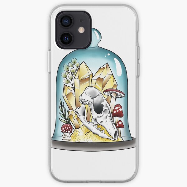 Fox in a bell Jar iPhone Soft Case