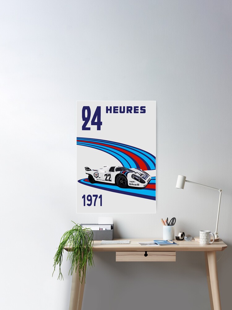 Poster Car 917 Martini - 1923Autos