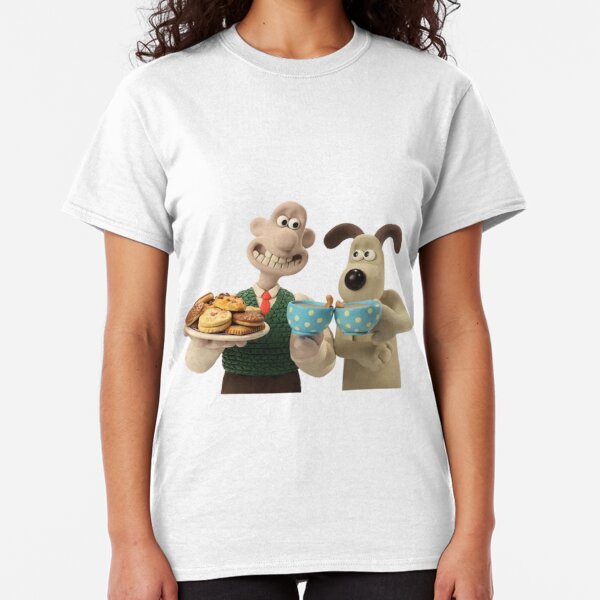 wallace and gromit tee shirts