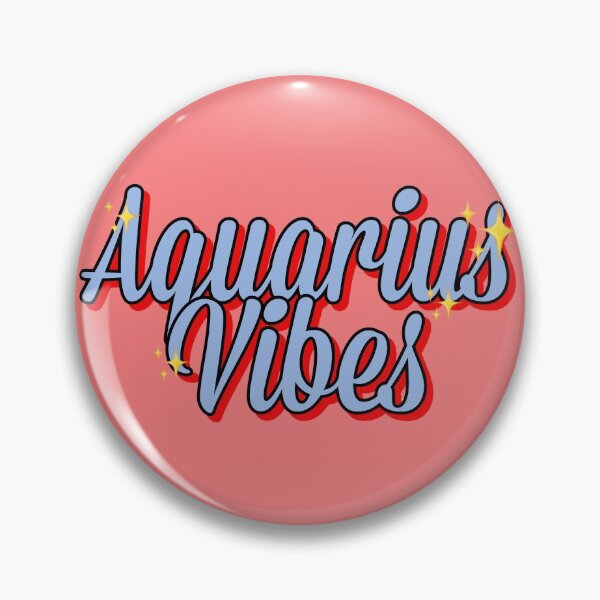 Item preview, Aquarius Vibes astrology stickers by gabyiscool designed and sold by gabyiscool.