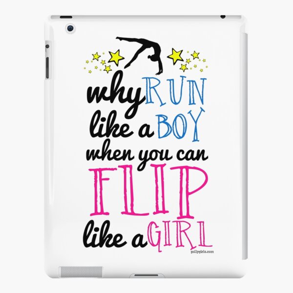 Gymnastics - Flip Like a Girl iPad Snap Case