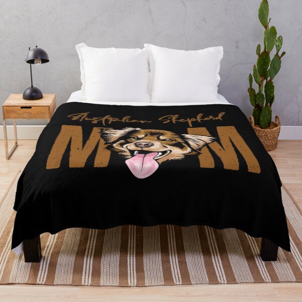 Item preview, Australian Shepherd Mom, Dog Mom Shirt, Gift idea for Australian Shepherd owner, Slim Fit T-Shirt designed and sold by ayotees.