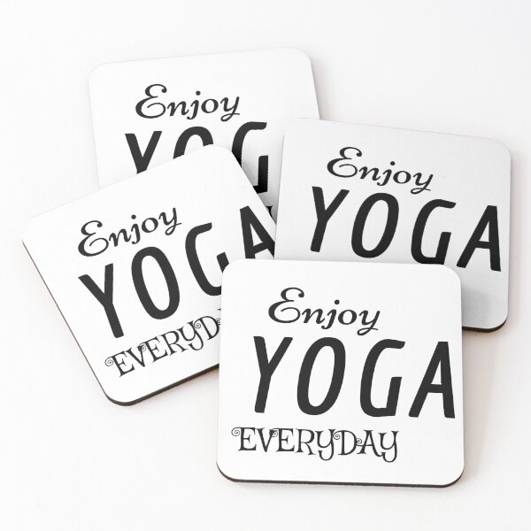Item preview, ENJOY YOGA EVERYDAY  designed and sold by Ashraf Can.
