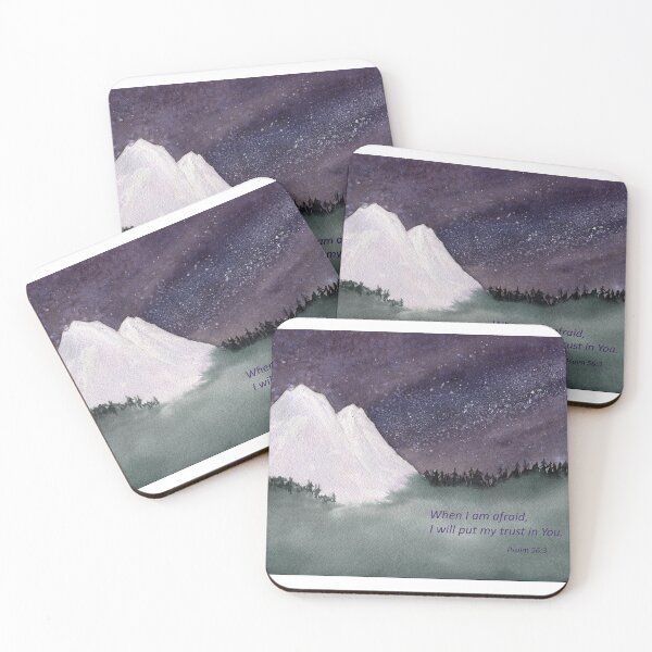 Item preview, The WHY question- Psalm 56:3 designed and sold by Diane Hall Watercolors.