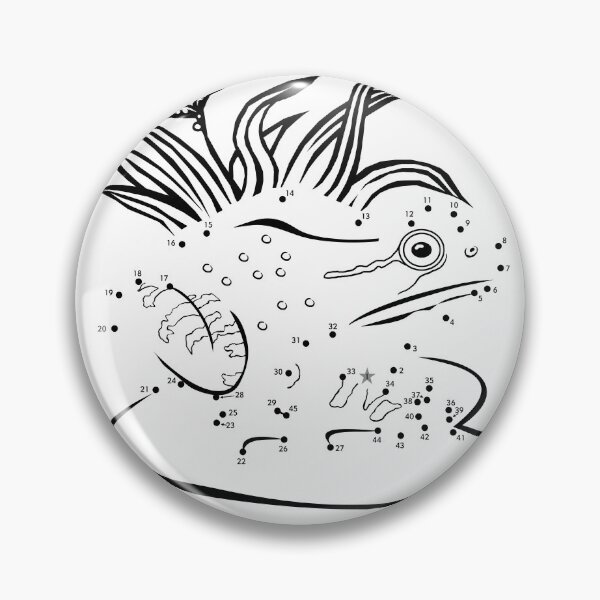 Item preview, Connect The Dots Frog Puzzle Art Childrens Room Decor designed and sold by Stephen Chambers / The Pop Art Factory.