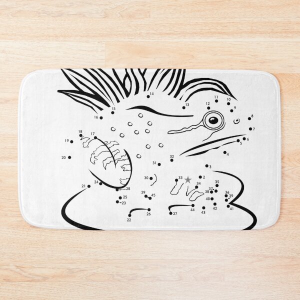 Item preview, Connect The Dots Frog Puzzle Art Childrens Room Decor designed and sold by Stephen Chambers / The Pop Art Factory.