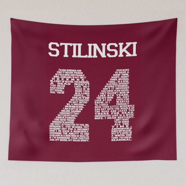 Item preview, Stiles "Quote" Jersey designed and sold by helterskelterxo.