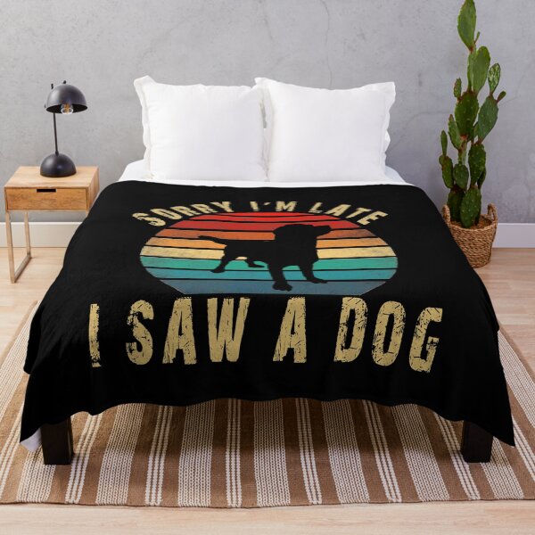 Item preview, Retro Vintage Lo siento, llegué tarde vi un perro designed and sold by AnimaLovers.