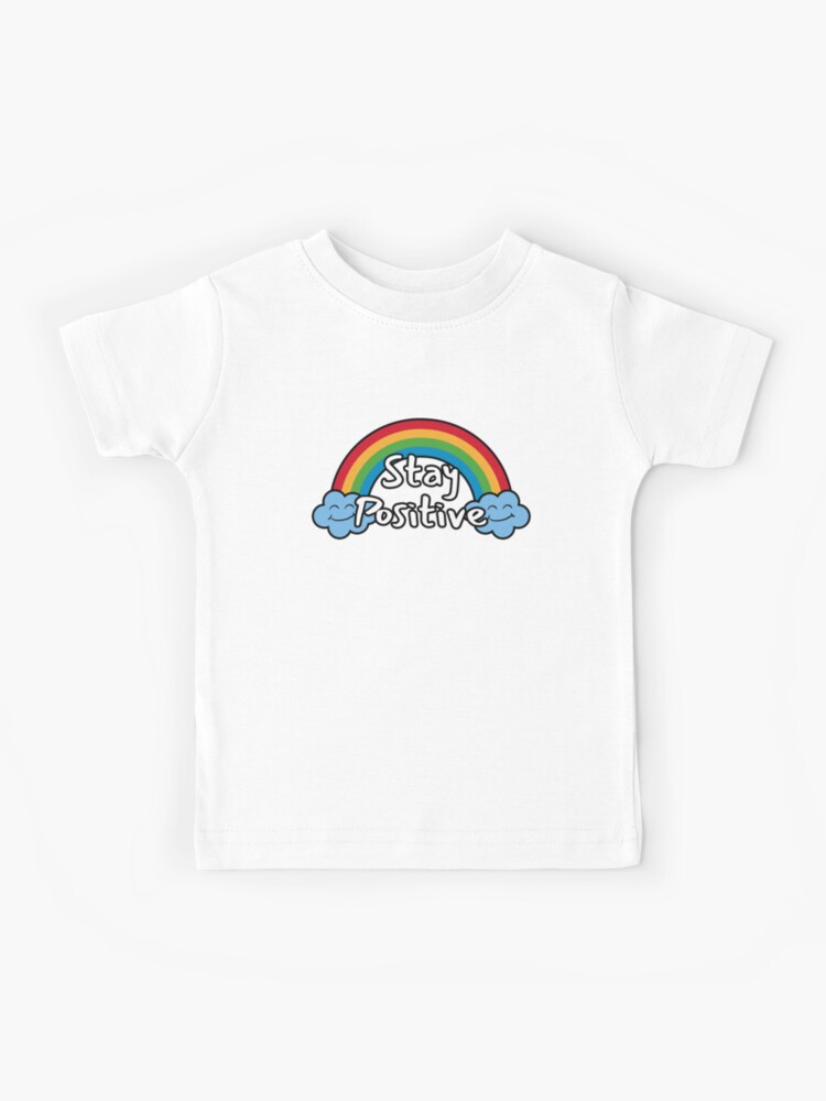 Rainbow Shops Girls Radiant Positivity Graphic Tee and Leggings