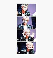 BTS/Bangtan Sonyeondan - V Collage Photographic Print