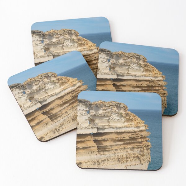 Item preview, Layered limestone cliff at Loch Ard Gorge, Australia. designed and sold by Anne Scantlebury.
