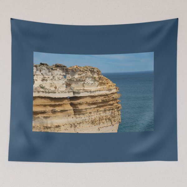 Item preview, Layered limestone cliff at Loch Ard Gorge, Australia. designed and sold by Anne Scantlebury.