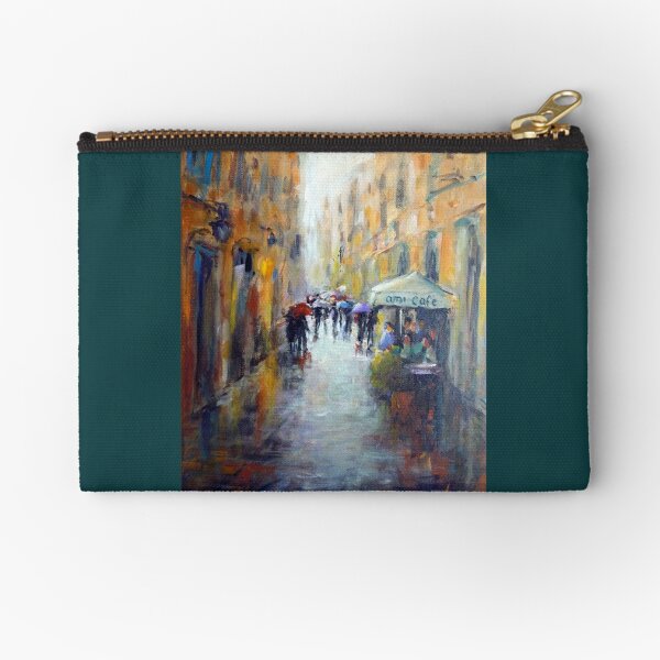 Rainy day in Rome Zipper Pouch