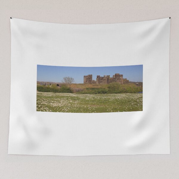 Item preview, Caerphilly Castle in the Spring designed and sold by ellenmpics.