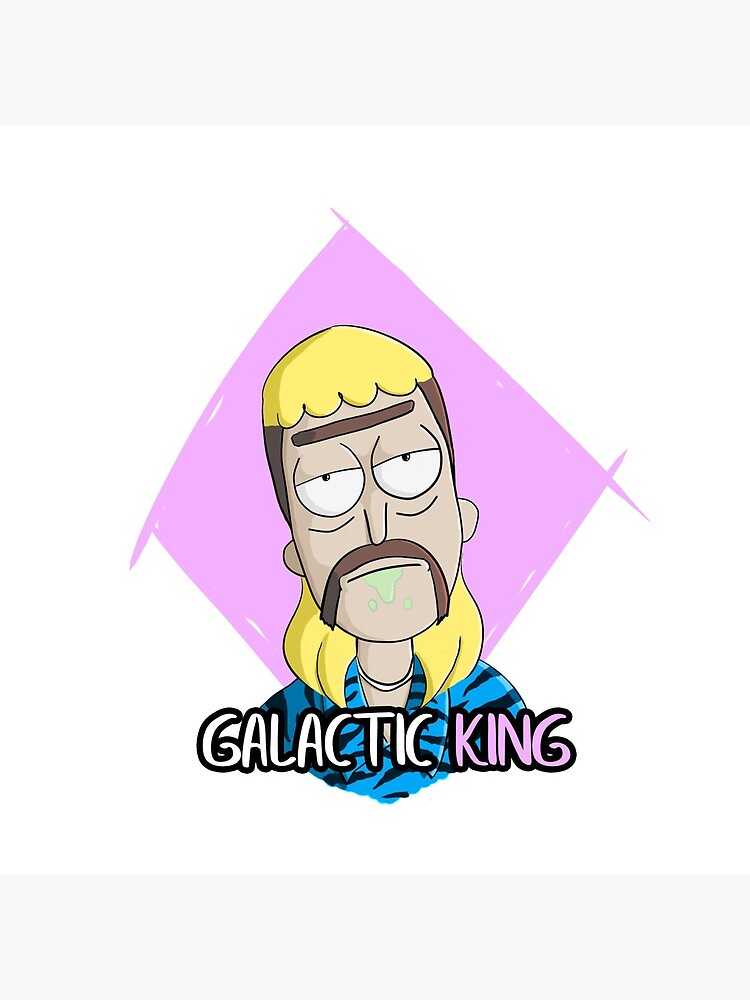Rick Sanchez becomes Joe Exotic The Tiger King (Rick and Morty) by MrTomCherry