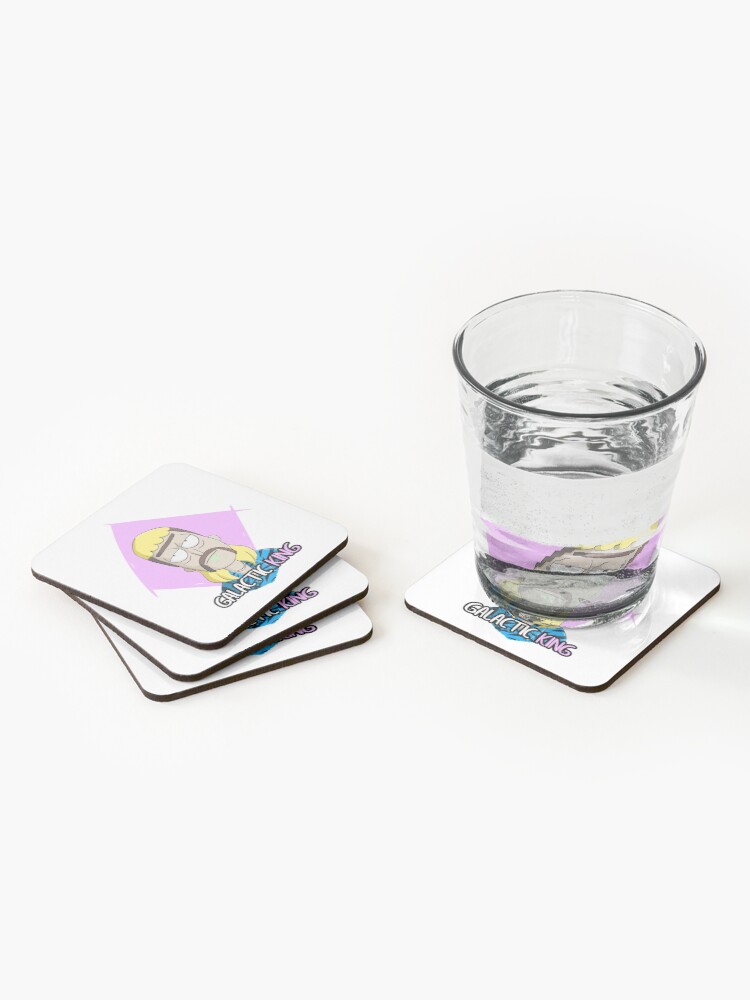 Alternate view of Rick Sanchez becomes Joe Exotic The Tiger King (Rick and Morty) Coasters (Set of 4)
