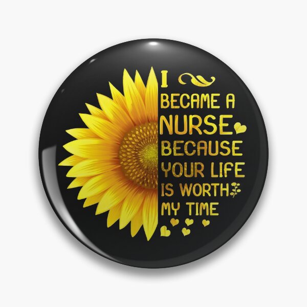 Item preview, I Became A Nurse Because Your Life is Worth My Time designed and sold by TeeDesignsStore.