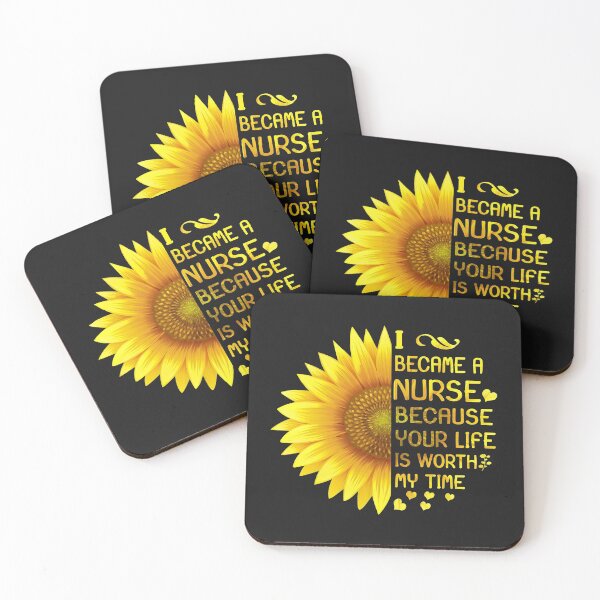 Item preview, I Became A Nurse Because Your Life is Worth My Time designed and sold by TeeDesignsStore.