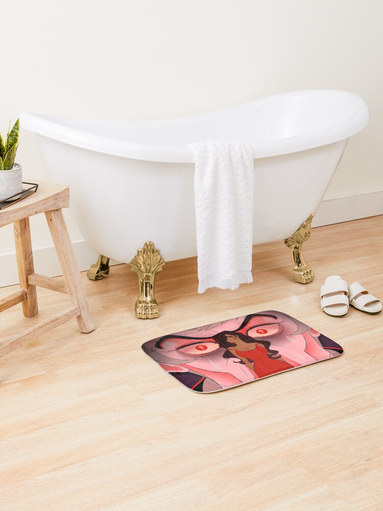 Thumbnail 2 of 6, Bath Mat, Obsession designed and sold by Mo-Machine-S2.