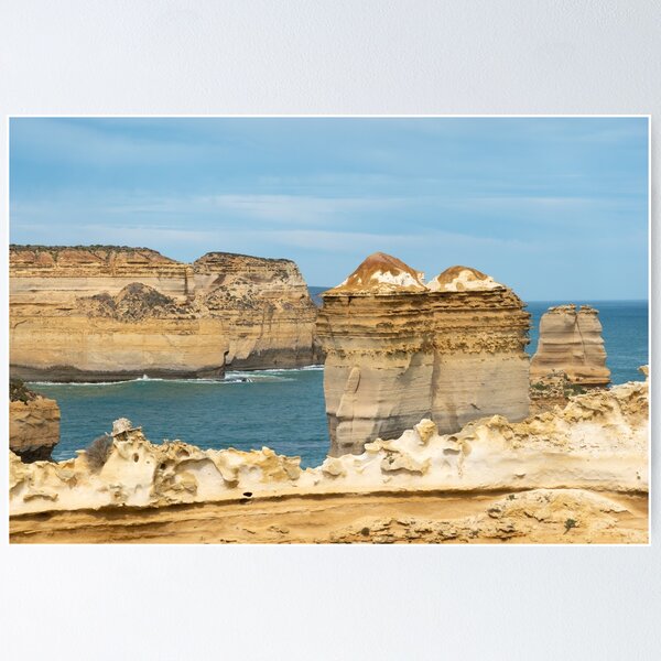 Item preview, Limestone rocky outcrops at Loch Ard Gorge, Australia. designed and sold by Anne Scantlebury.