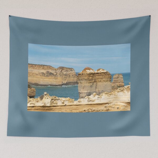 Item preview, Limestone rocky outcrops at Loch Ard Gorge, Australia. designed and sold by Anne Scantlebury.