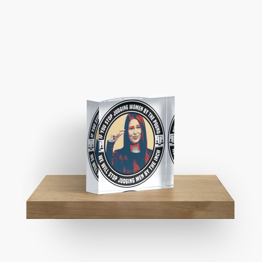 Don’t Judge Me Acrylic Block
