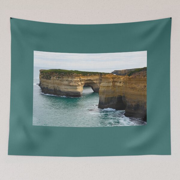 Item preview, Huge layered limestone cliffs at Loch Ard Gorge, Australia. designed and sold by Anne Scantlebury.
