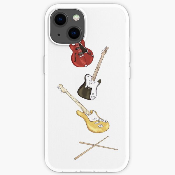 Gegebene Gitarren iPhone Flexible Hülle