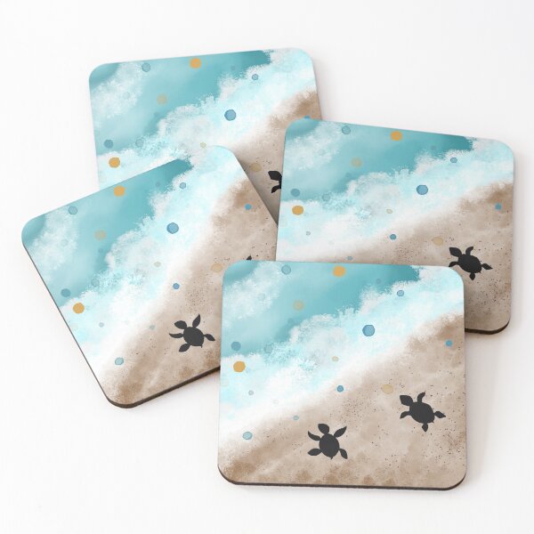 Item preview, Turtles at the Beach designed and sold by Neevyy.