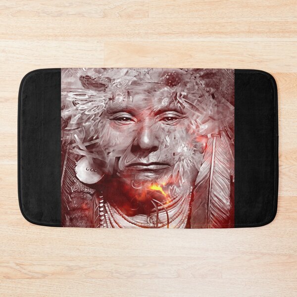 Item preview, Mystical Native Warrior designed and sold by Mystikos Art.