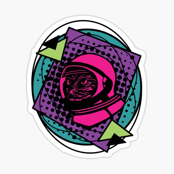 Space Cat Sticker