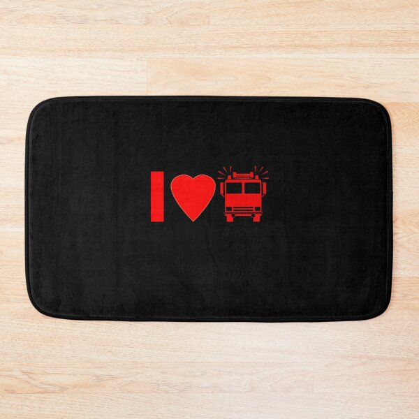 Item preview, Kids T-Shirt I love Fire Engine Trucks designed and sold by deanworld.