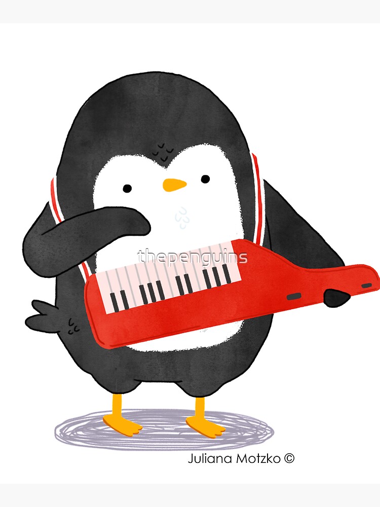 Keyboarder Penguin by thepenguins