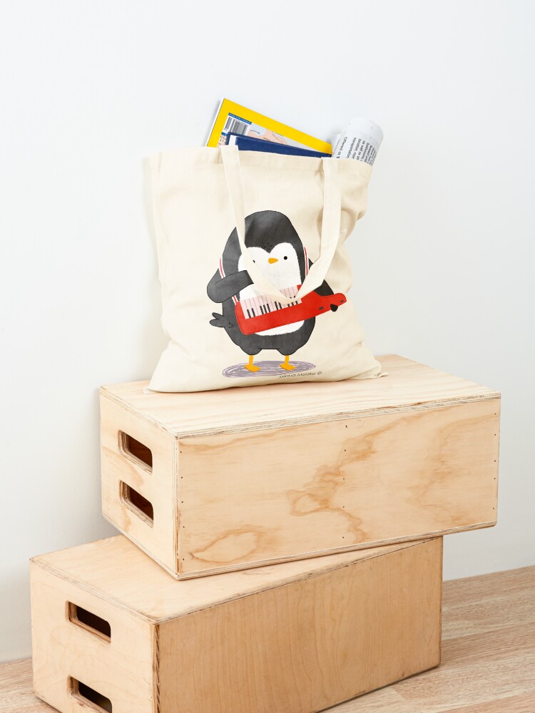 Alternate view of Keyboarder Penguin Tote Bag