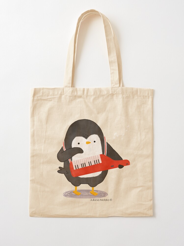 Alternate view of Keyboarder Penguin Tote Bag