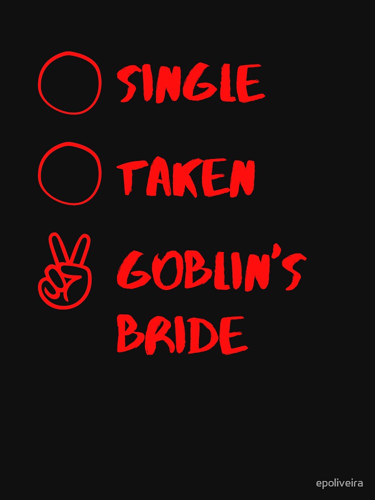 Single Taken Goblin's Bride K-drama by epoliveira