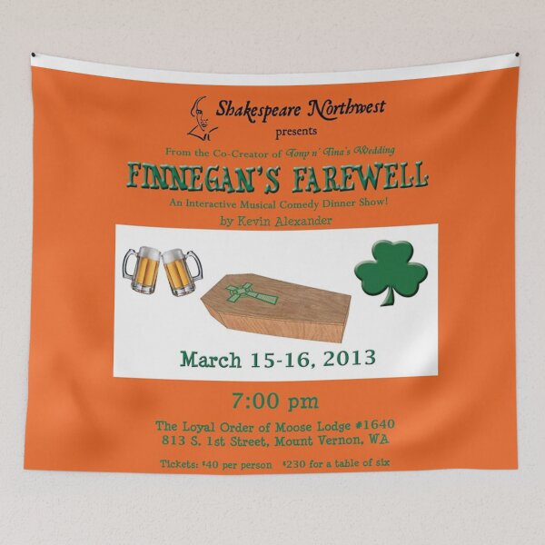 Item preview, Finnegan's Farewell (2013) designed and sold by Shakespeare Northwest.